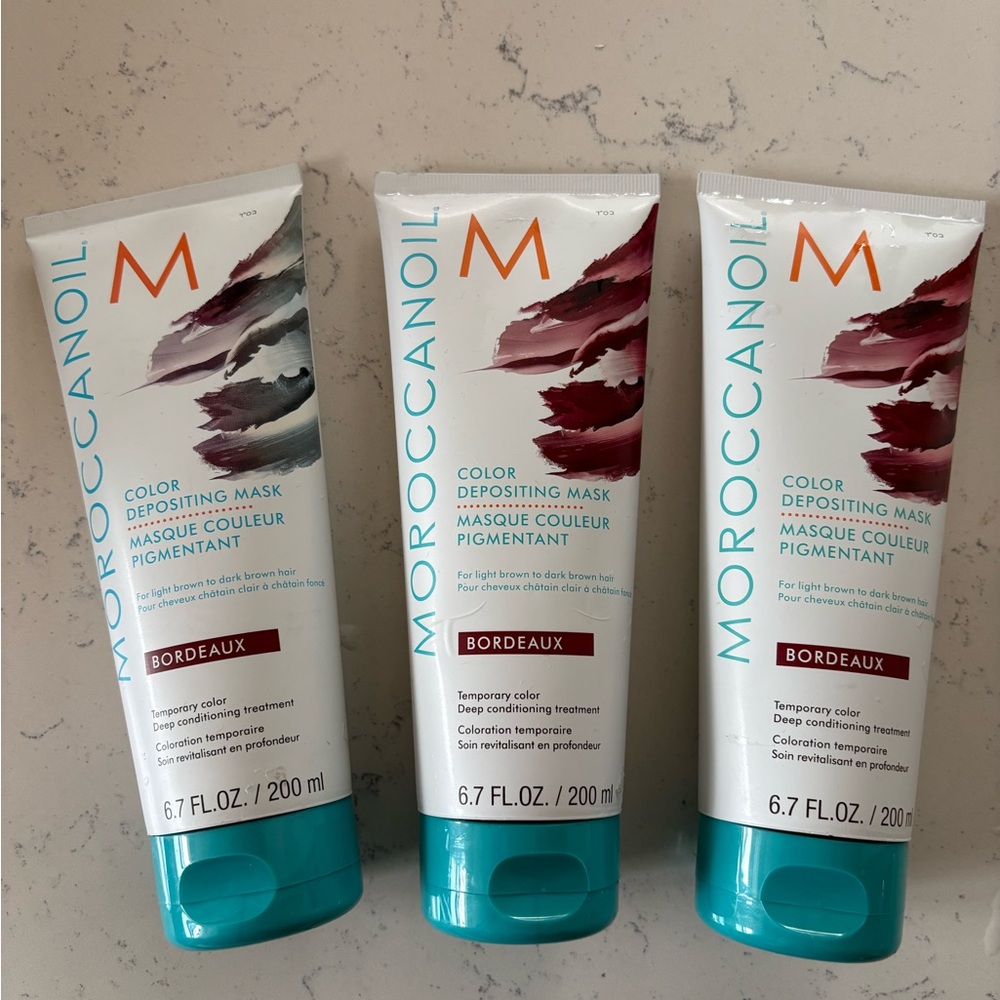 Morrocanoil Color Depositing Mask Temporary Color Bordeaux 6.7 fl oz